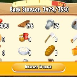 Farm Level 7🌟3000 Dynamite🌟3400+ Barn Storage🌟Bonus Some Barn Material 🌟Instant Delivery 1